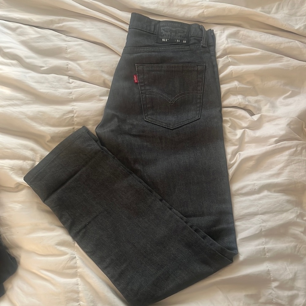 Levi’s 511 Jeans Gray Denim